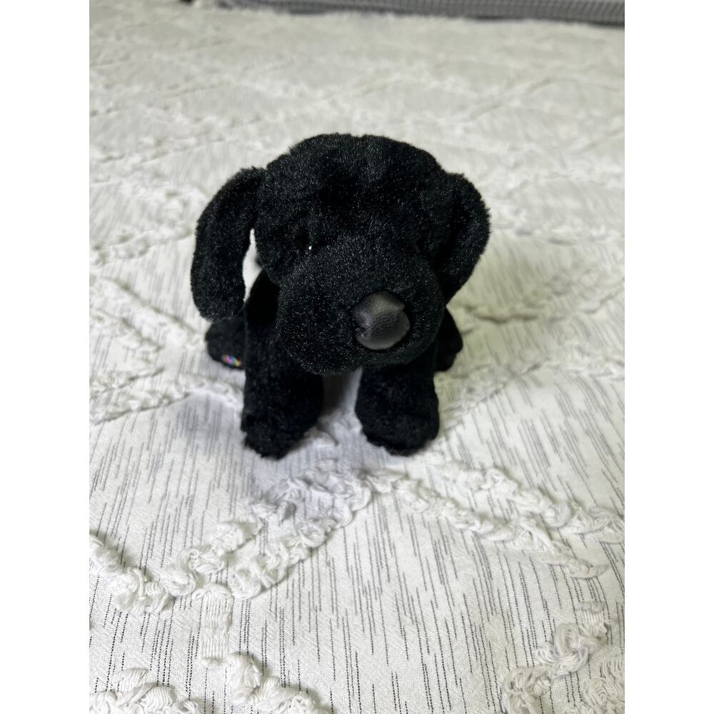 Ganz Webkinz Realistic Black Lab Labrador Retriever Breed Plush
